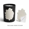 Tree bark sticker