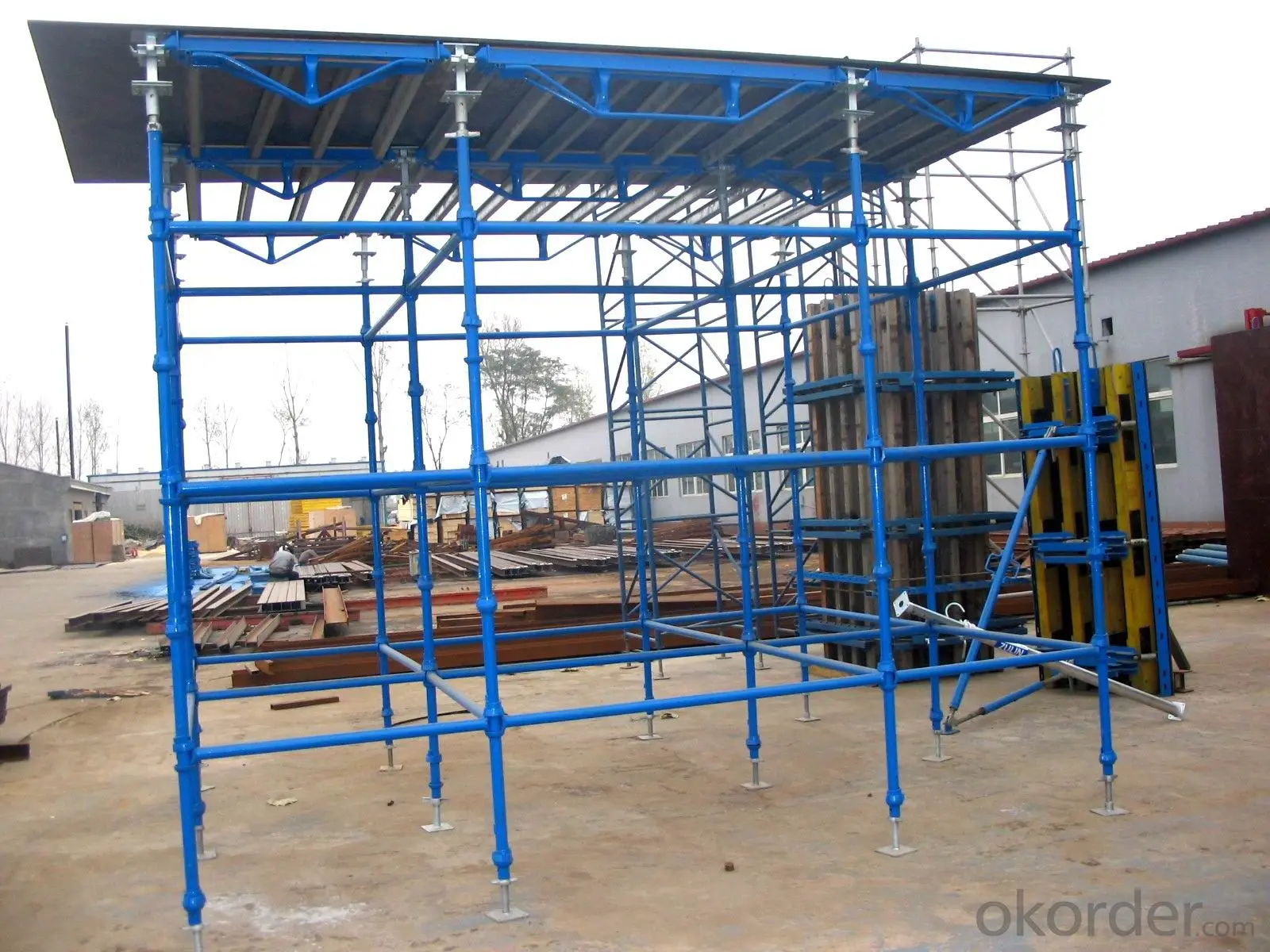 Scaffolding Cuplock Type Cuplock Andamio Accesorios Standard Vertical for Construction