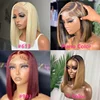 Colored bob wig