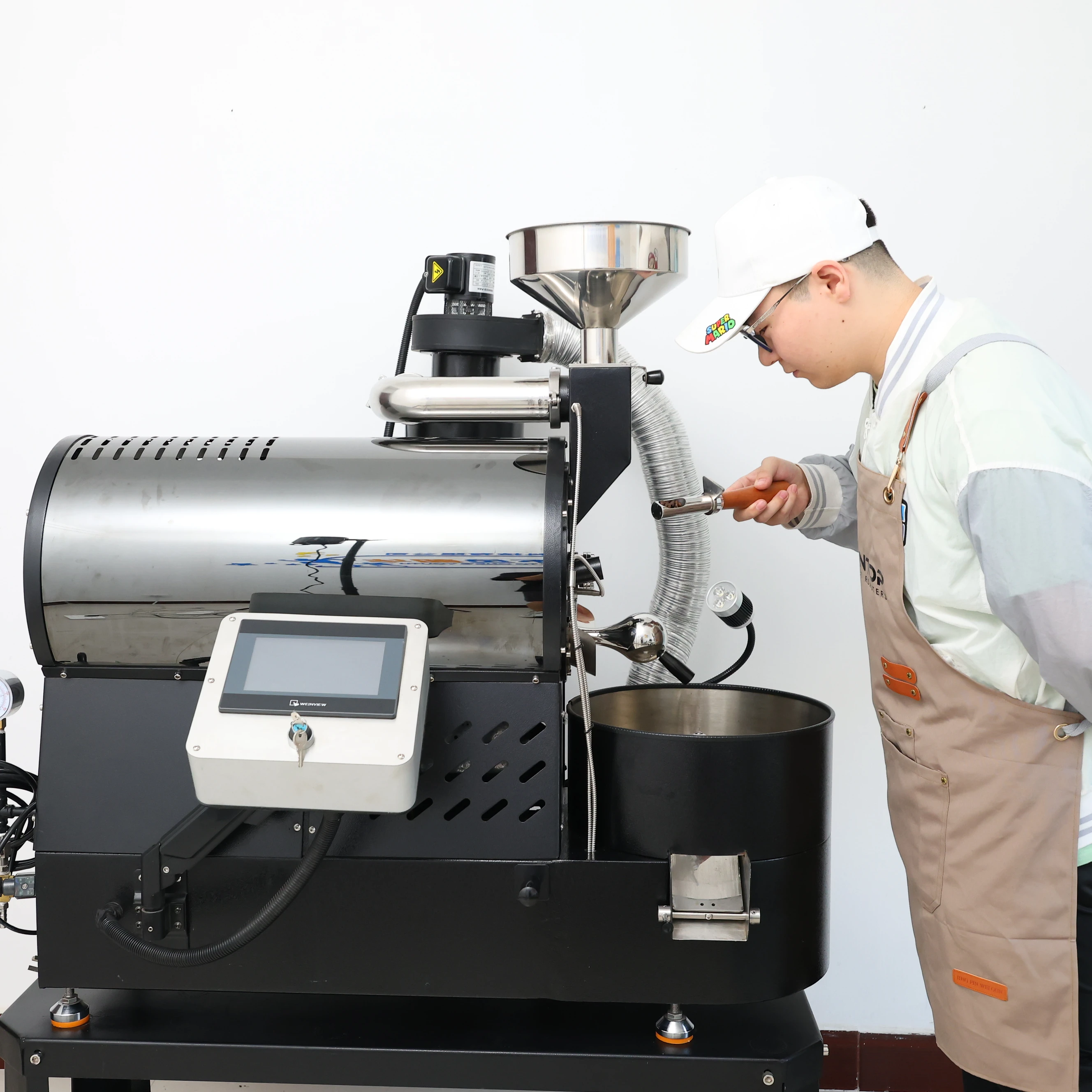 Commercial 5Kg 6Kg 10Kg 12Kg Industrial Coffee Bean Roasting Machine  Tostadora De Cafe Coffee Roaster