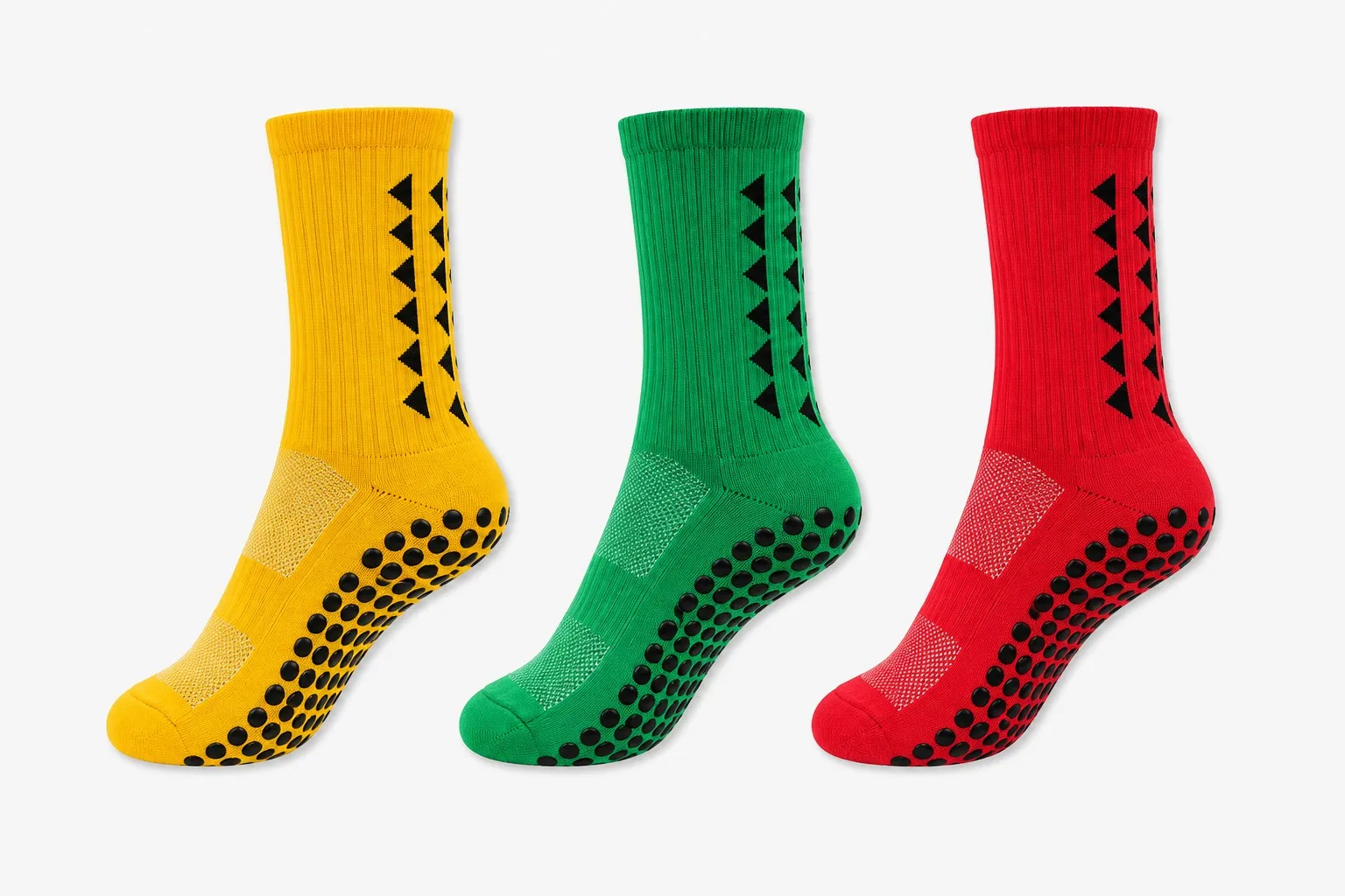 Mid-calf Football Grip Socks