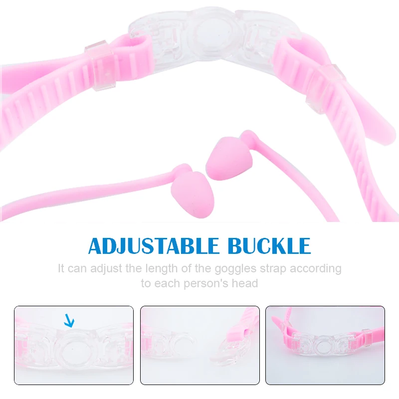 Mirrored Swimming Glasses Fashion Trendy Style UV400 Professional Swimming Goggles Bulk For Women_desvips.com