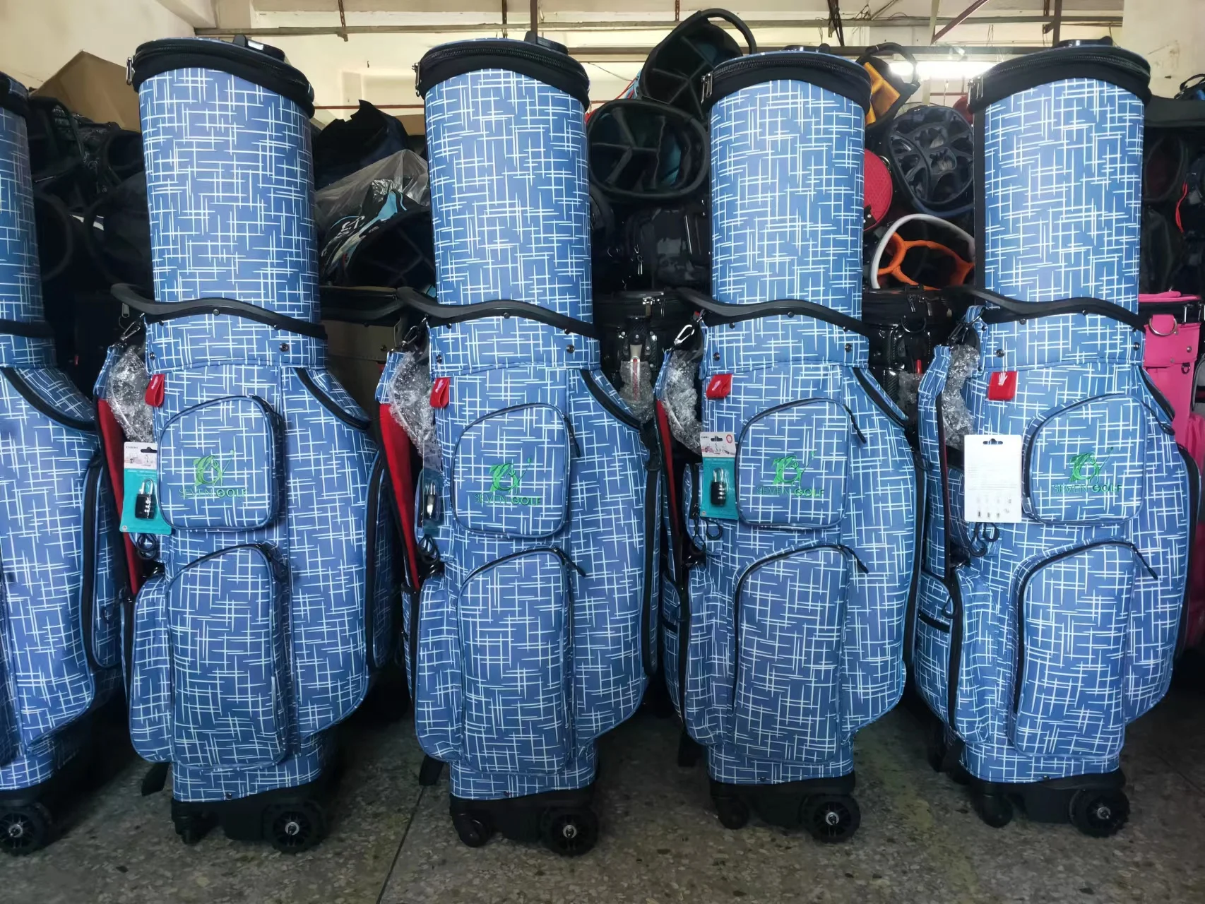 New Pu Leather Golf Handbag Portable Mini Golf Bag Custom Golf