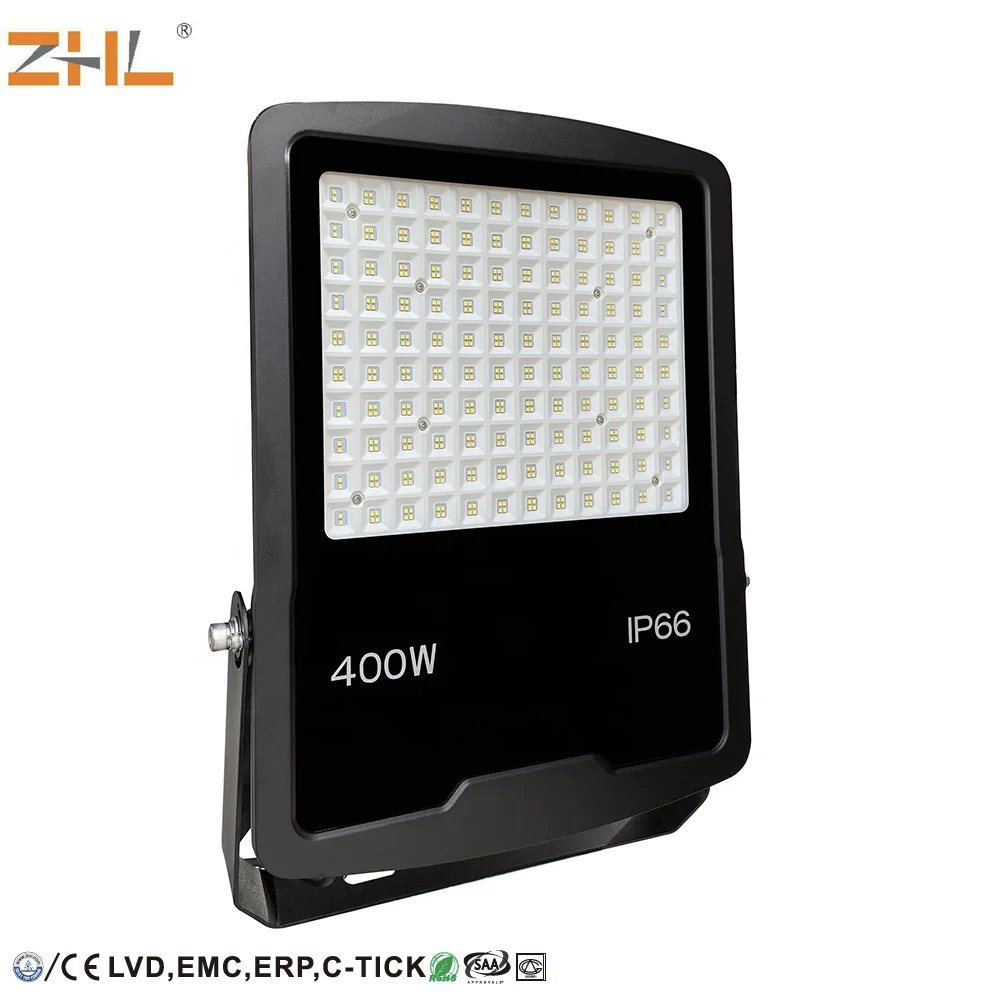 ZHL CE Certificates good quality super brightness IP66 3 years warranty high power 400W waterproof outdoor led flood light