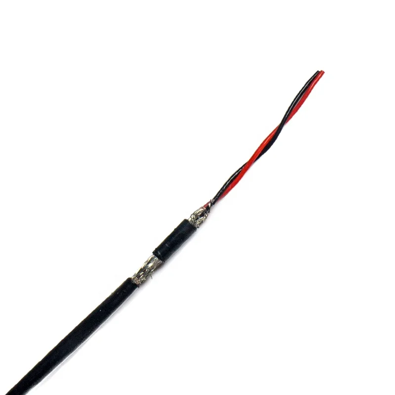 FEP Insulation Tinned Copper Cable AWM 20229 150C 300V Multi Core With Aluminium Foil Drain Wire FEP Jacket Cables