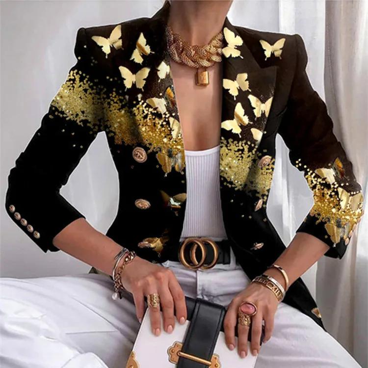Suit Jacket Gold Plus Size Blazer Shop Our Latest Women's Plus