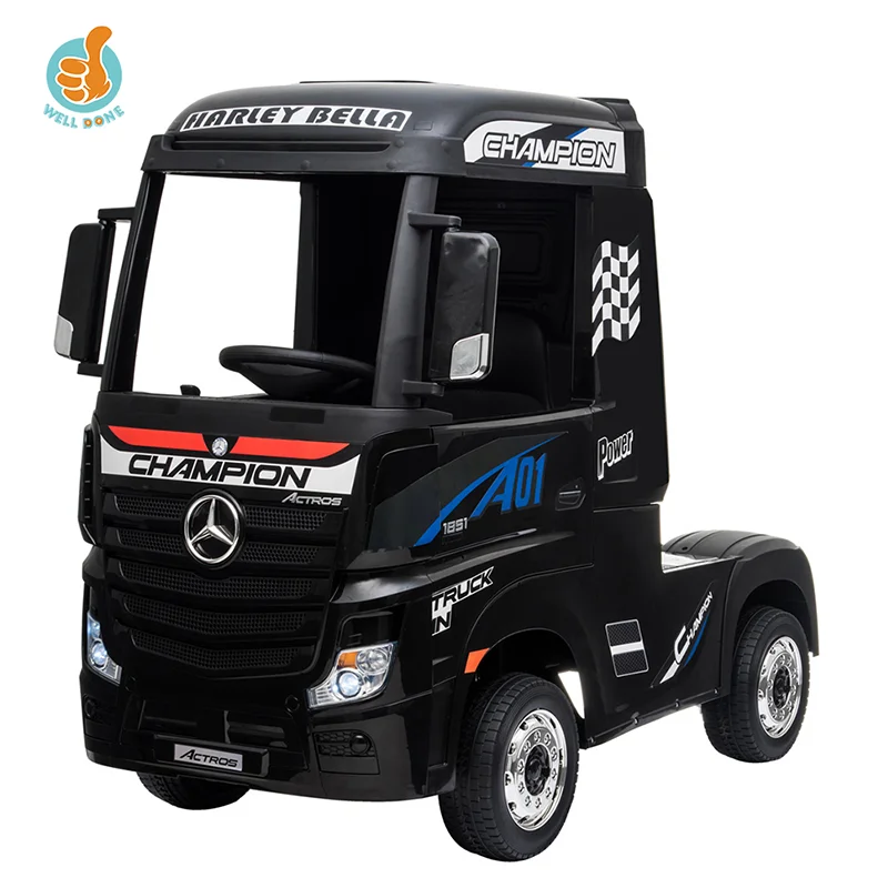 Camion Électrique Télécommandé Avec Lumières Et Sons – Tombereau 6 Canaux Et Pelleteuse 8 Canaux, Châssis Métallique, Batterie Rechargeable – Pour Enfants 4-12 Ans