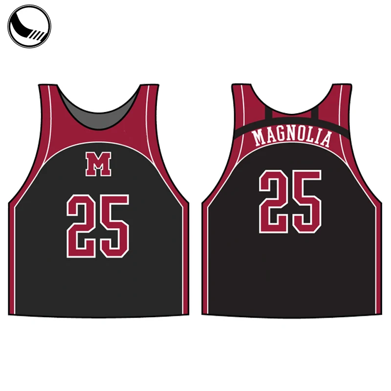 BETHERIVAL Graphic Custom Reversible lacrosse Pinnies for Sale