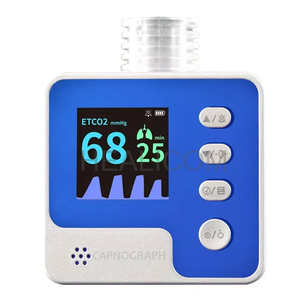Respiratory Rate & ETCO2 Measurement Surgical Clinical Capnograph CO2 Monitor for OR & Critical Care details