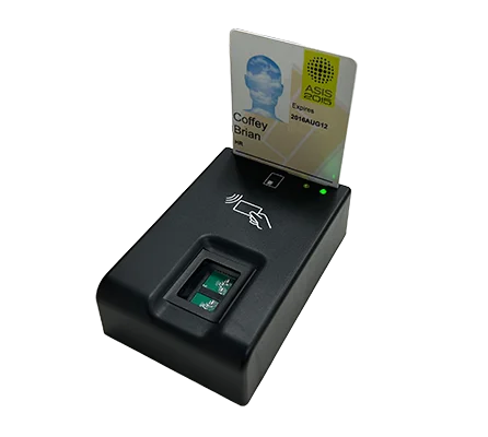 MZR02 USB Combo - Biometric Fingerprint & Smart Card Reader