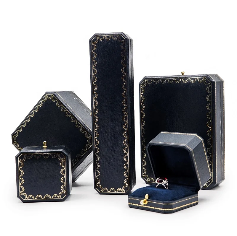 Custom logo Luxury Jewelry Packaging Jewel Storage Bracelet Gift Box Jewellery Ring Bangle Package Necklace Boxes