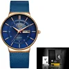 D - gold blue