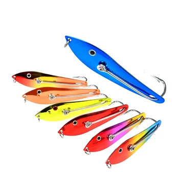 Hot Sale OEM 40g 60g 70g Sea Fishing Big Game Trolling Fishing Lure Double Big Game Saltwater Marlin Spoon Fishing Lures – Metal Jig – view 2