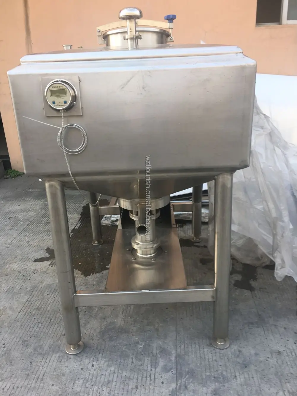 Stainless Steel High Shear Powder Mixing Machine
