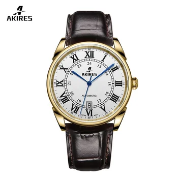 Watches Wholesales ETA 2824 Automatic Mechanical Leather Watch Oem Fashion Luxury Sport Wristwatch Swiss Mens for Men MIYOTA