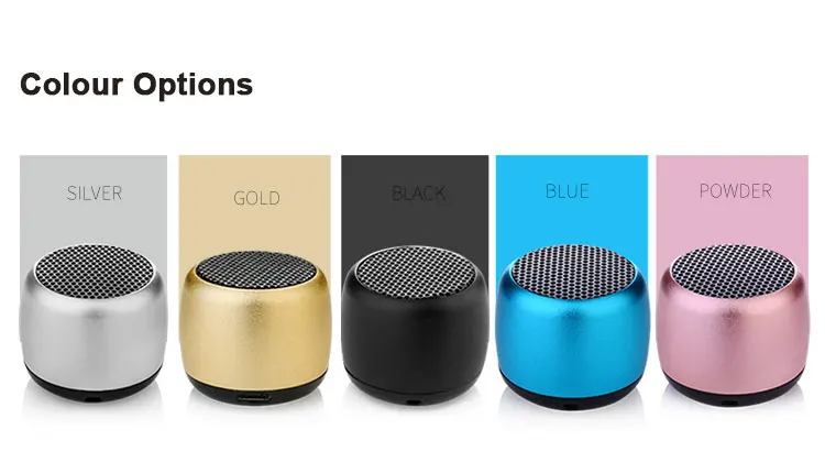 Aluminum handsfree small bluetooth speaker