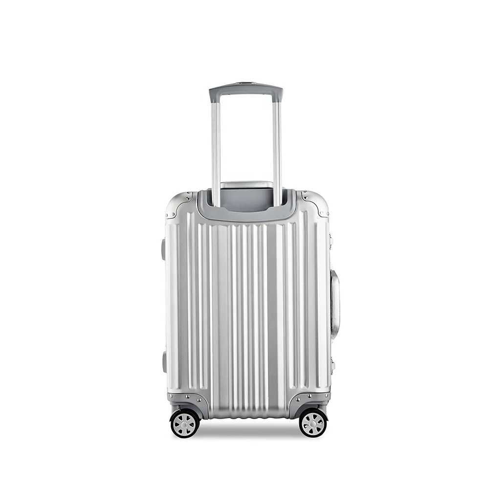 Переноска на багаж из алюминиевого сплава серебристого цвета