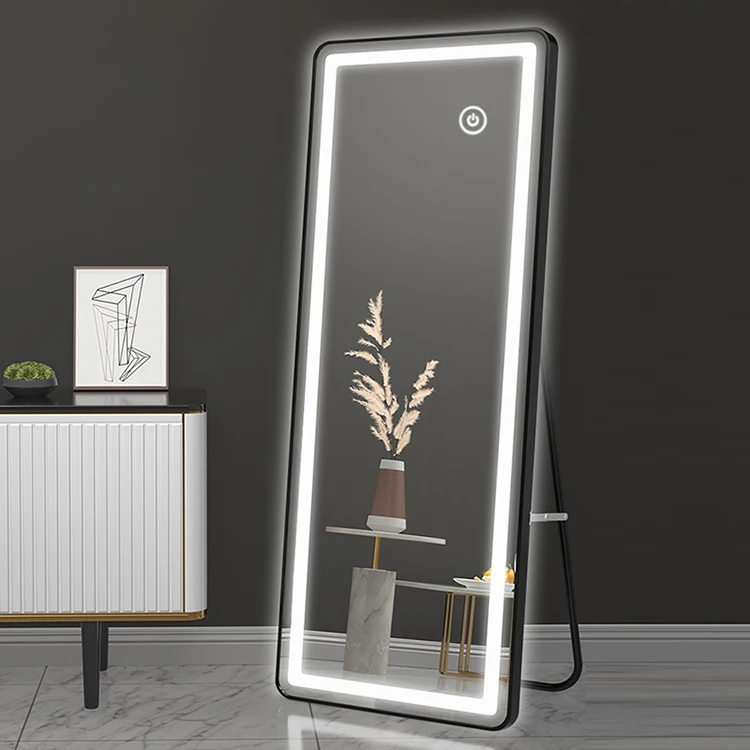 2023 New Design Luxury Rectangle Smart Magic Foto Master Miroir Selfie Led Mirror Photo Camera Booth Shell Light up Mirror