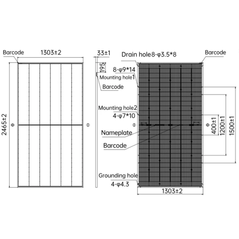 Tier 1 AIKO 770-805W N-Type ABC Bifacial Dual Glass Solar Panels