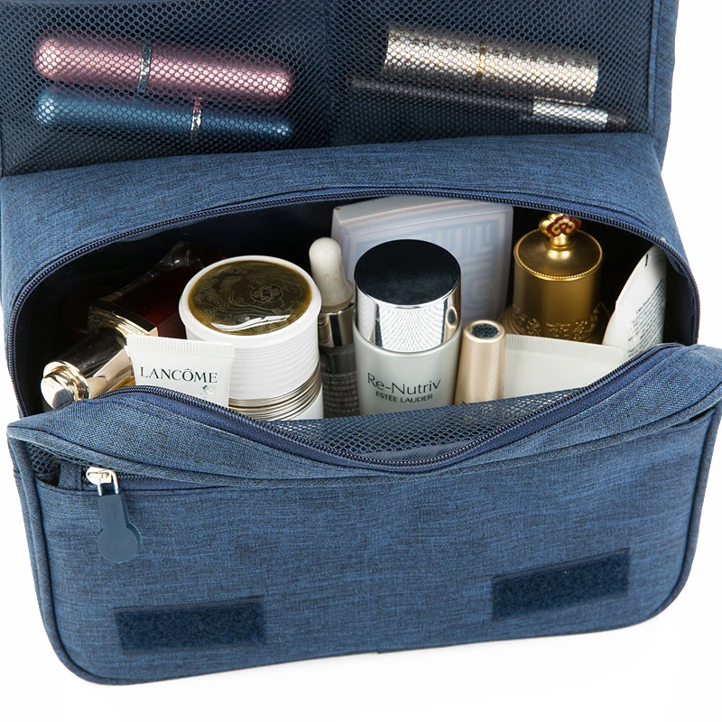 Estee Lauder, Bags, Estee Lauder Blue Makeup Travel Bag