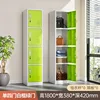 ตู้ล็อกเกอร์สี่ประตูเดี่ยว [โครงสีขาว, ประตูสีเขียว]