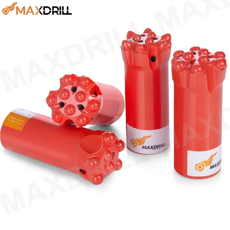 
 R25/R28/R32/T38/T45/T51/Gt60/St58/St68Carbide Tipped Threaded Drill Button Bits for Rock Drilling