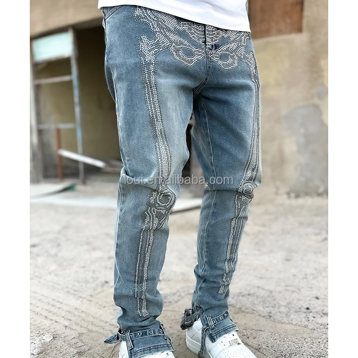 Ruyi Custom Denim Jeans Pant For Mens 