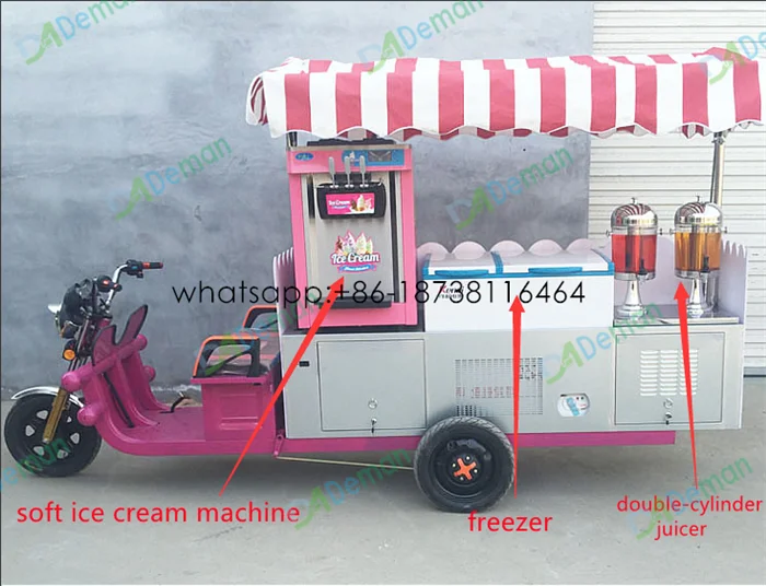 Ice cream cooler shops cart