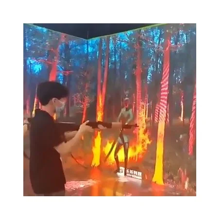 Indoor Playground Augmented Reality Projector AR Interactive Wall Projection for Shooting Games
