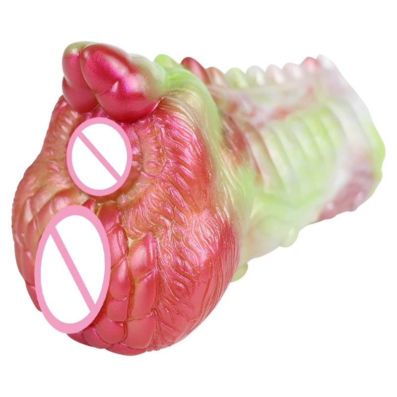 GEEBA All Access Dual Channel Male Masturbator Realistic Vagina Adult Silicone Sex Toy for Men Prostate Massager Penis Exercise