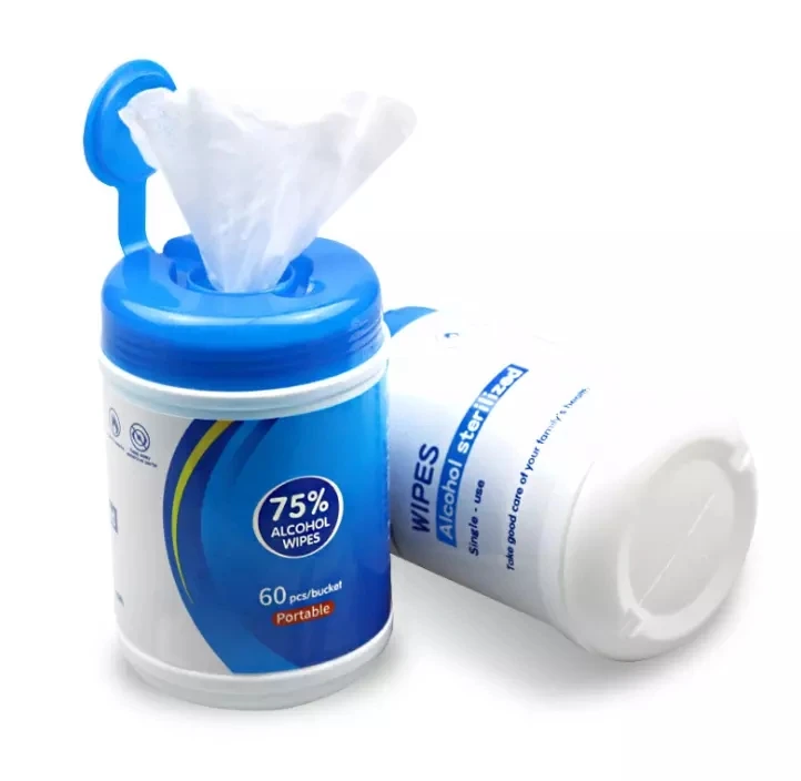Wholesale HDPE Plastic Bottles Plastic Canister Containers for Wet Wipes