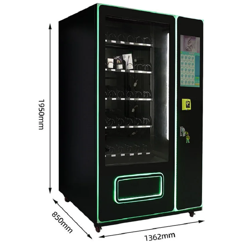 New 2024 Large Screen Food Self Canned Drinks Vending Machine With