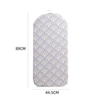 Foldable home travel ironing mat comes with hanging hook Heat Resistant Mat Ironing Board Cover steam mat