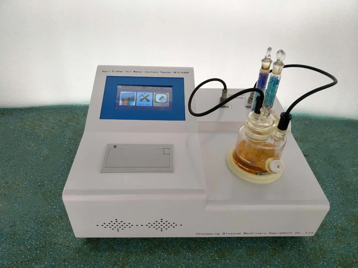 Transformer Oil Moisture Tester Coulometric Karl Fischer Titration Apparatus