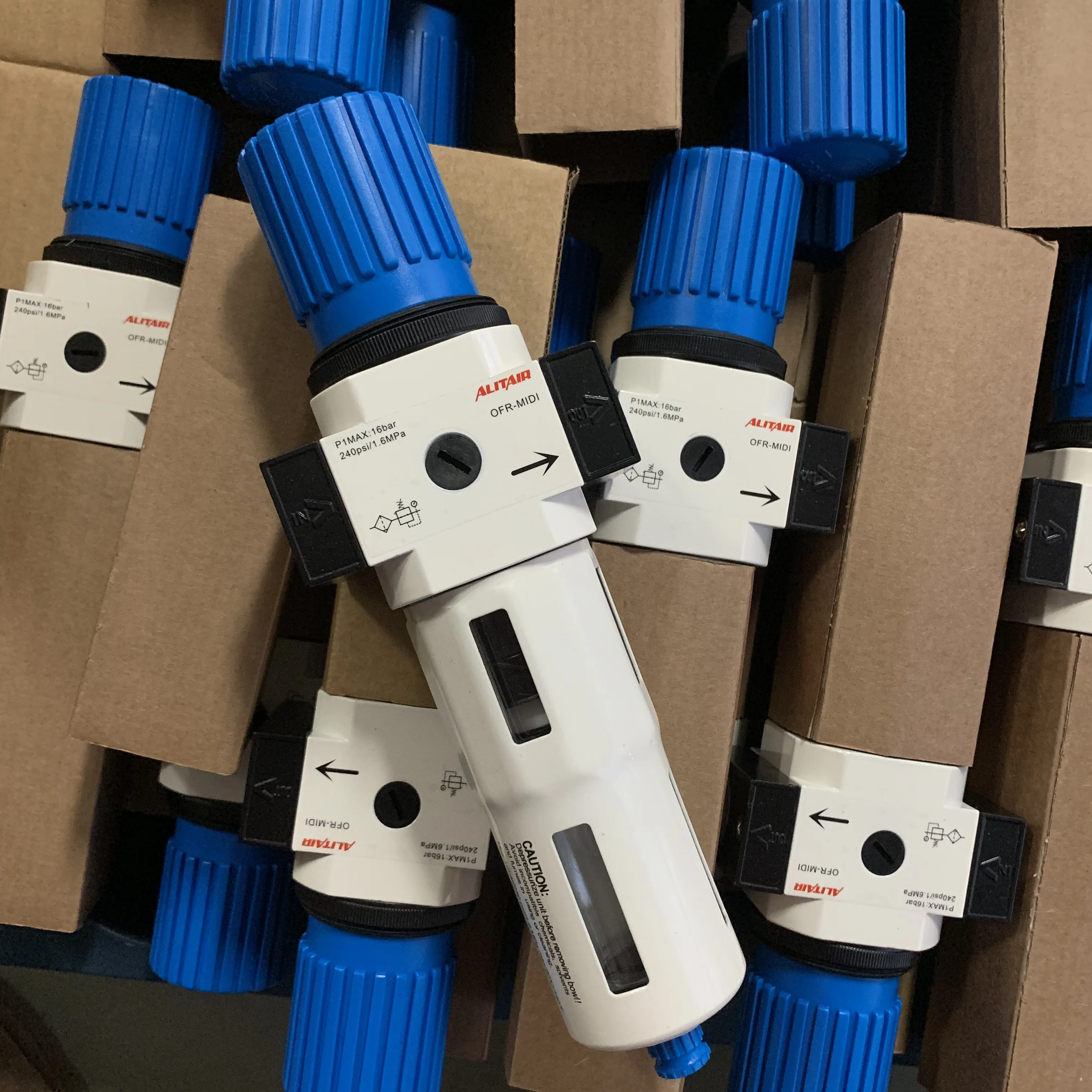 Pneumatic FRL Unit Air Unit Combination Air Filter Regulator Lubricator