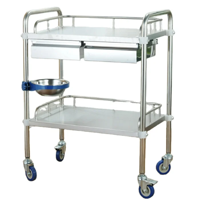 Stainless Steel Dressing Trolley Patient Medical Device Trolley Buy