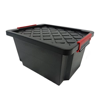 heavy duty waterproof 80L 20 Gallon pp large tool storage plastic Tough Box with lid 25L