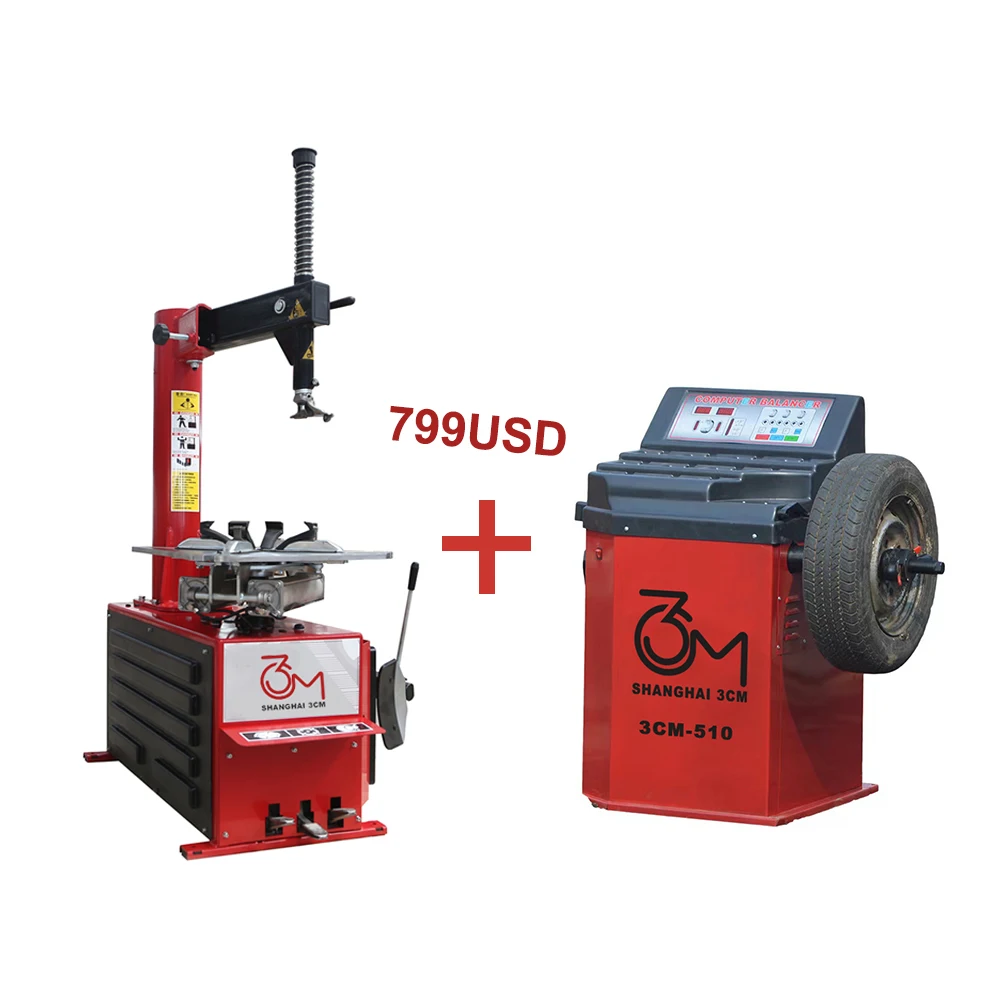 Tyre Changer & Tire Balancing Machine Factory Price Combination