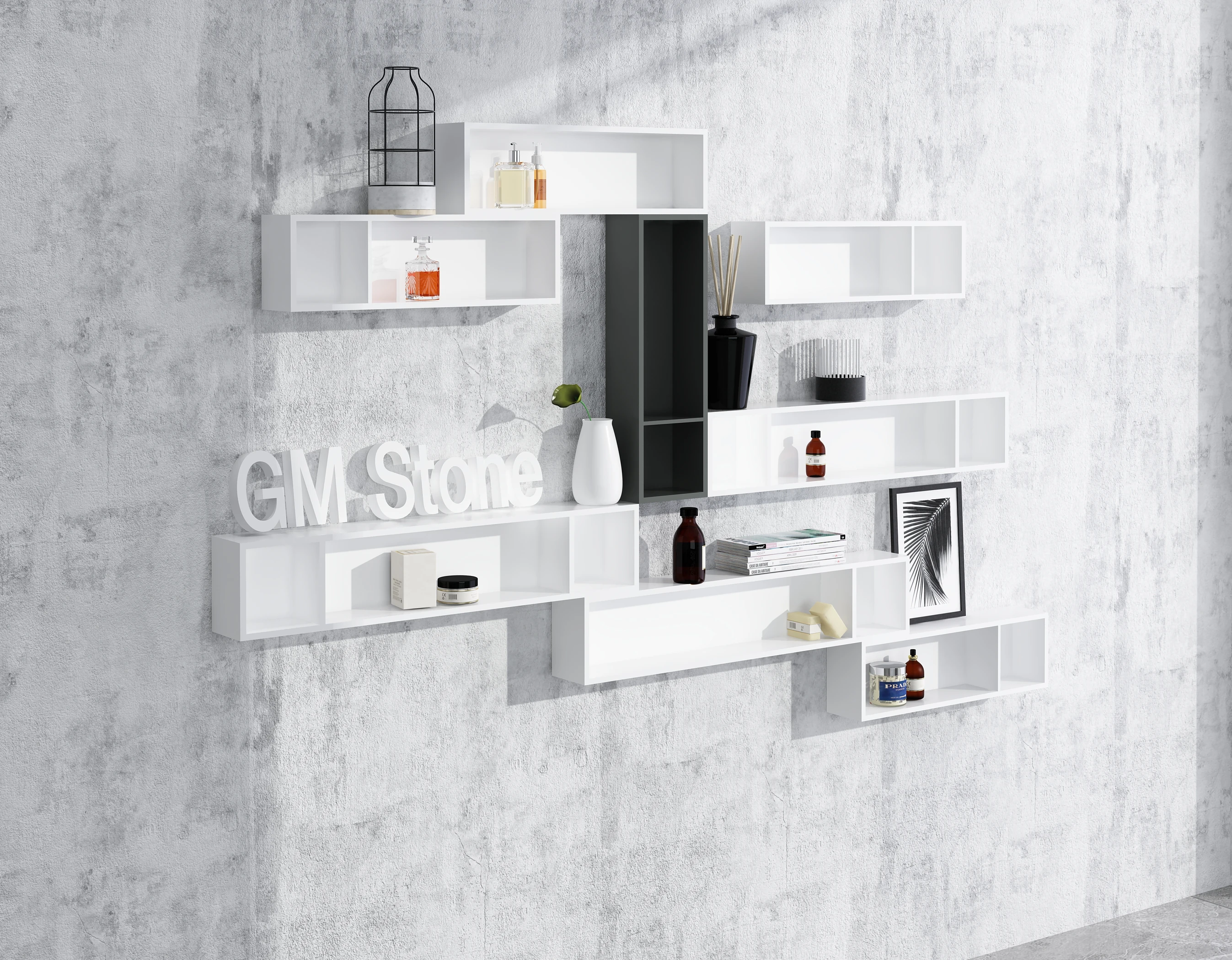 Solid Surface Shelf Resin Stone Bathroom Corner Shelf/decorative Corner Shower Shelf/Corner Wall Shelf