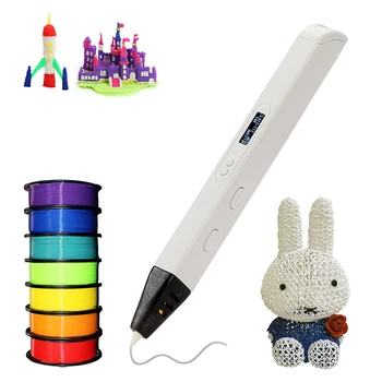 Rp900a kids adults creative design drawing 3d printer pen kit 1.75