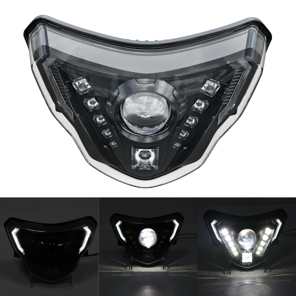 product tiypeor new design upgrade brighter motorcycle led headlight for g310gs g310r2017 2018 with daytime running lights-3