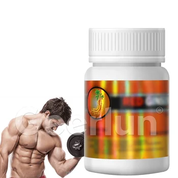 In Stock Vegan Formula Best Weight Gain Supplements Red Ginseng Pills Energy Booster Ginseng Capsules