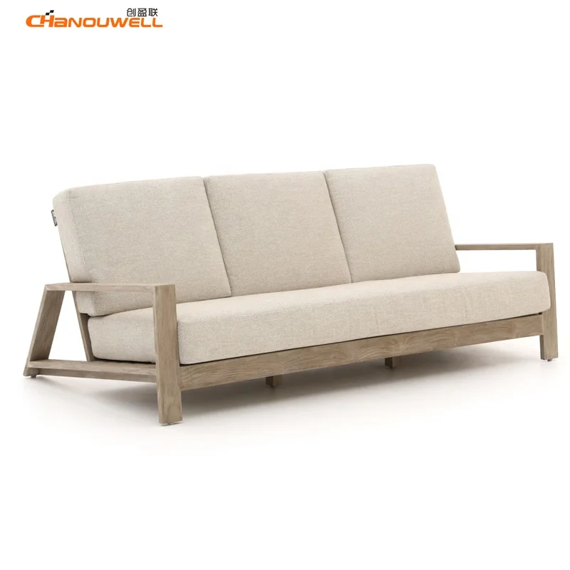 Современный открытый набор для отдыха патио диван из Тиковой мебели