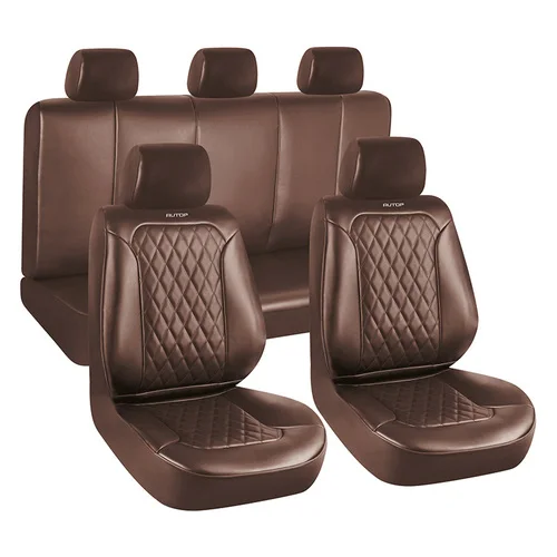 Full Set Universal Pvc Leather Car Seat Cover With Car Seat Cushion ...