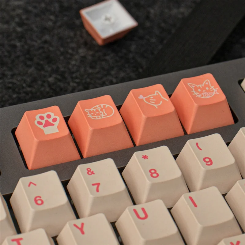 GMK Orange Boi Cherry Profile Keycaps for Mechanical