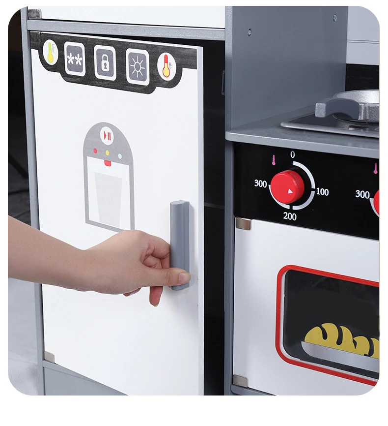 Wooden Montessori Toys Kitchen Play Set Montessori Wooden Toys Mini Kitchen Toys Real Cooking