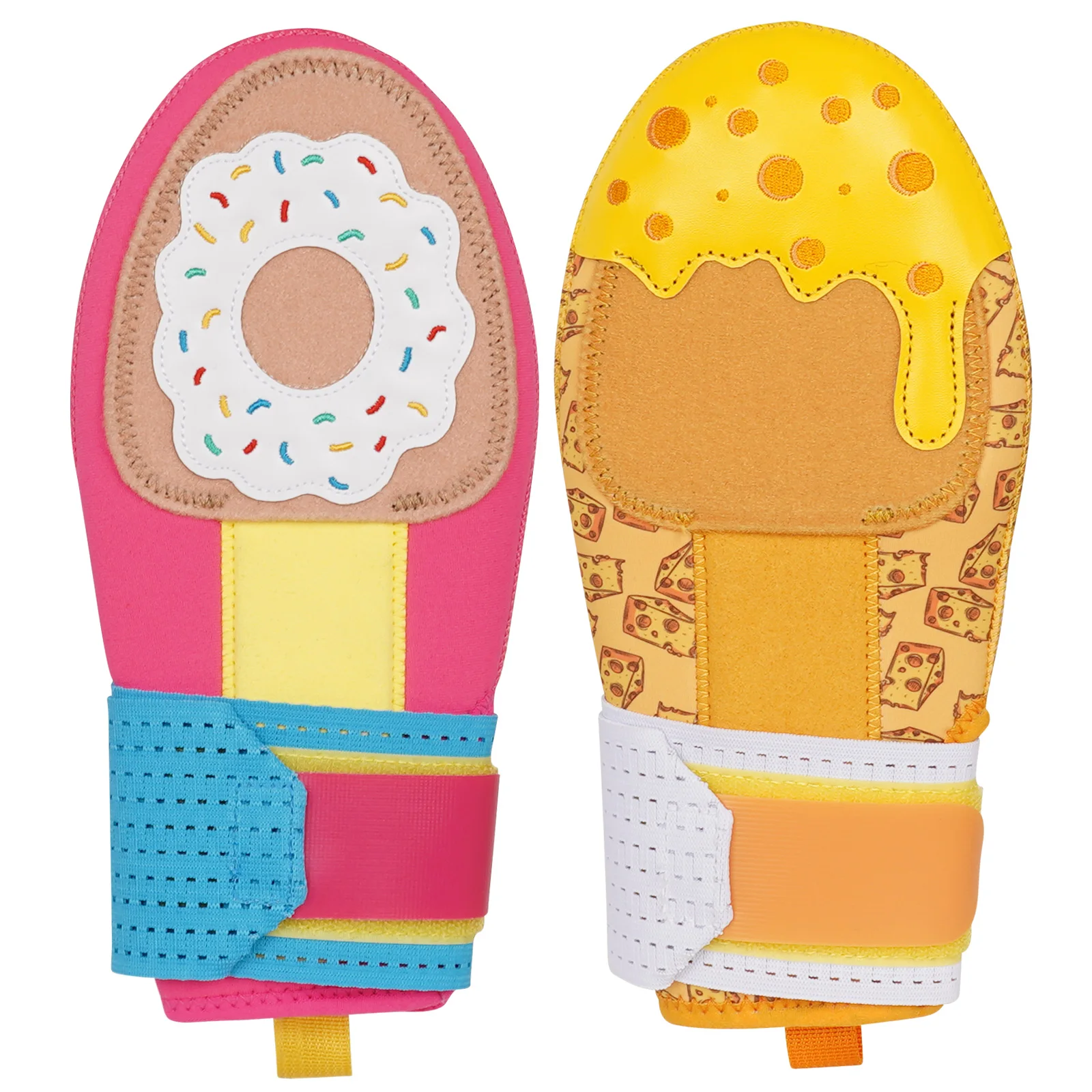 Custom Sliding Mitt Slide Youth Pink Doughnut Glove Baseball Oven