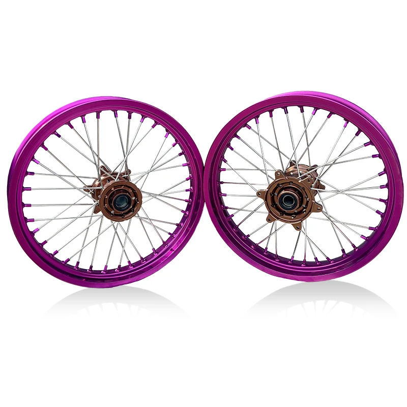 Factory Direct Motocross Wheels Rims Set for KTM EXC/SXF 125CC
