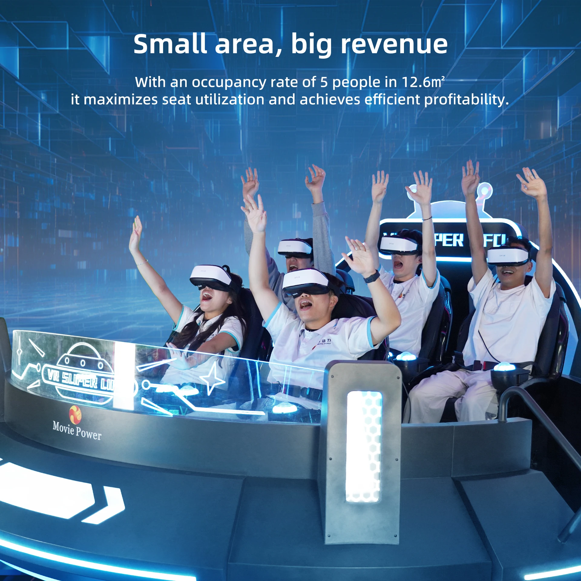 VR UFO Simulator Seats Ultimate Virtual Reality Game