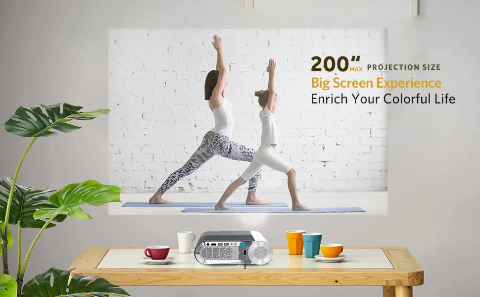 HD Home Theater Portable Android Smart Tv Projector L4200 Overhead Projector 1080p 4k - Image 4